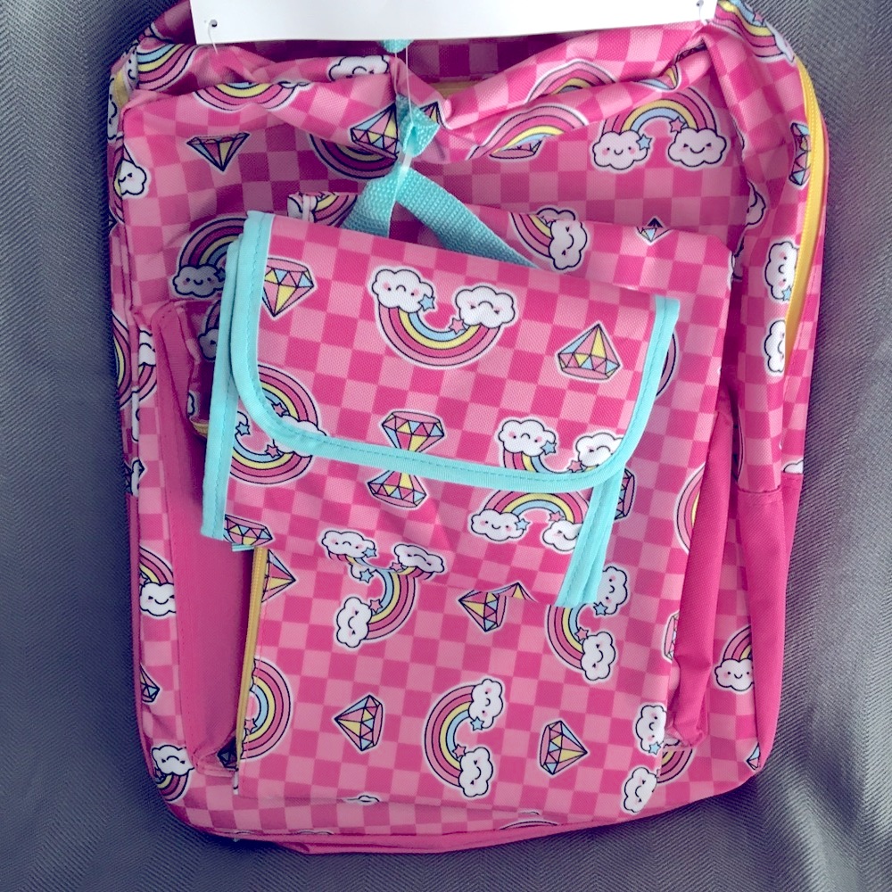 Rainbows Backpack Set